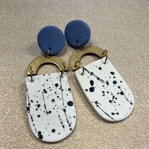 Clay earrings